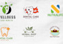 do health supplements nutrition wellness logo design